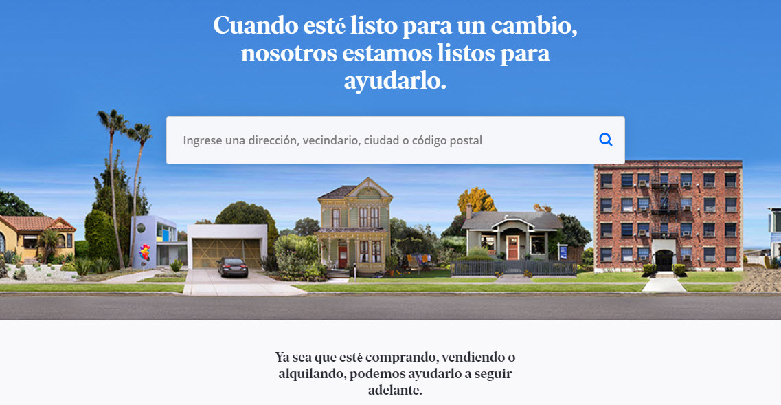 zillow web inmobilairia